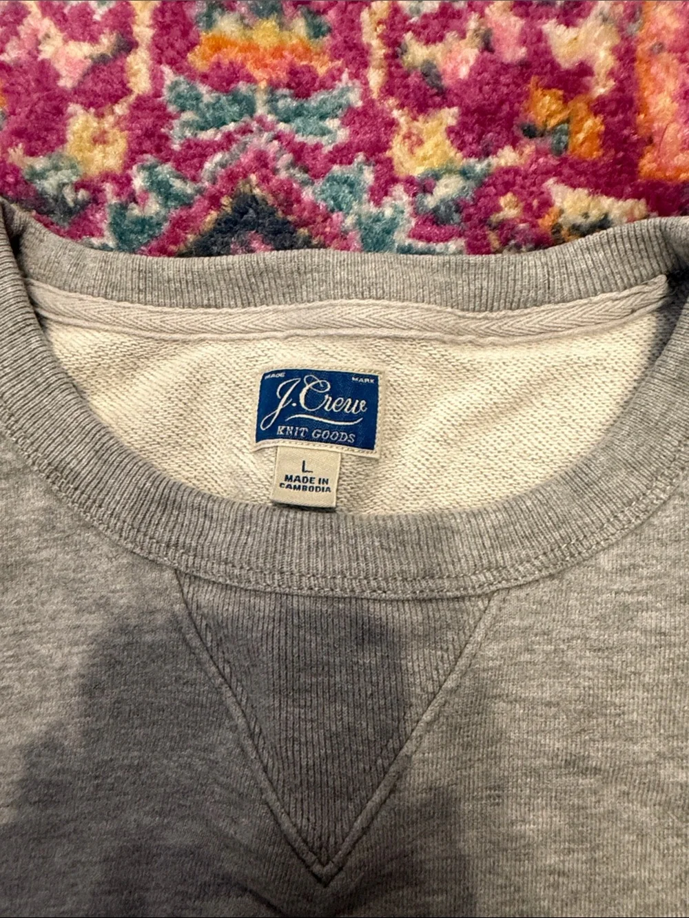 J. Crew Men's Crewneck Sweater - Grey